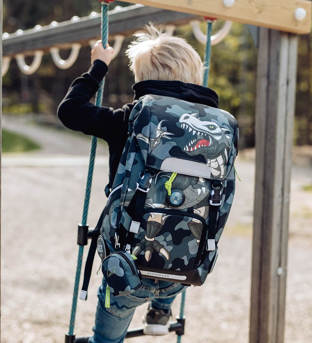 Beckmann Schulrucksack - Classic - Camo Rex