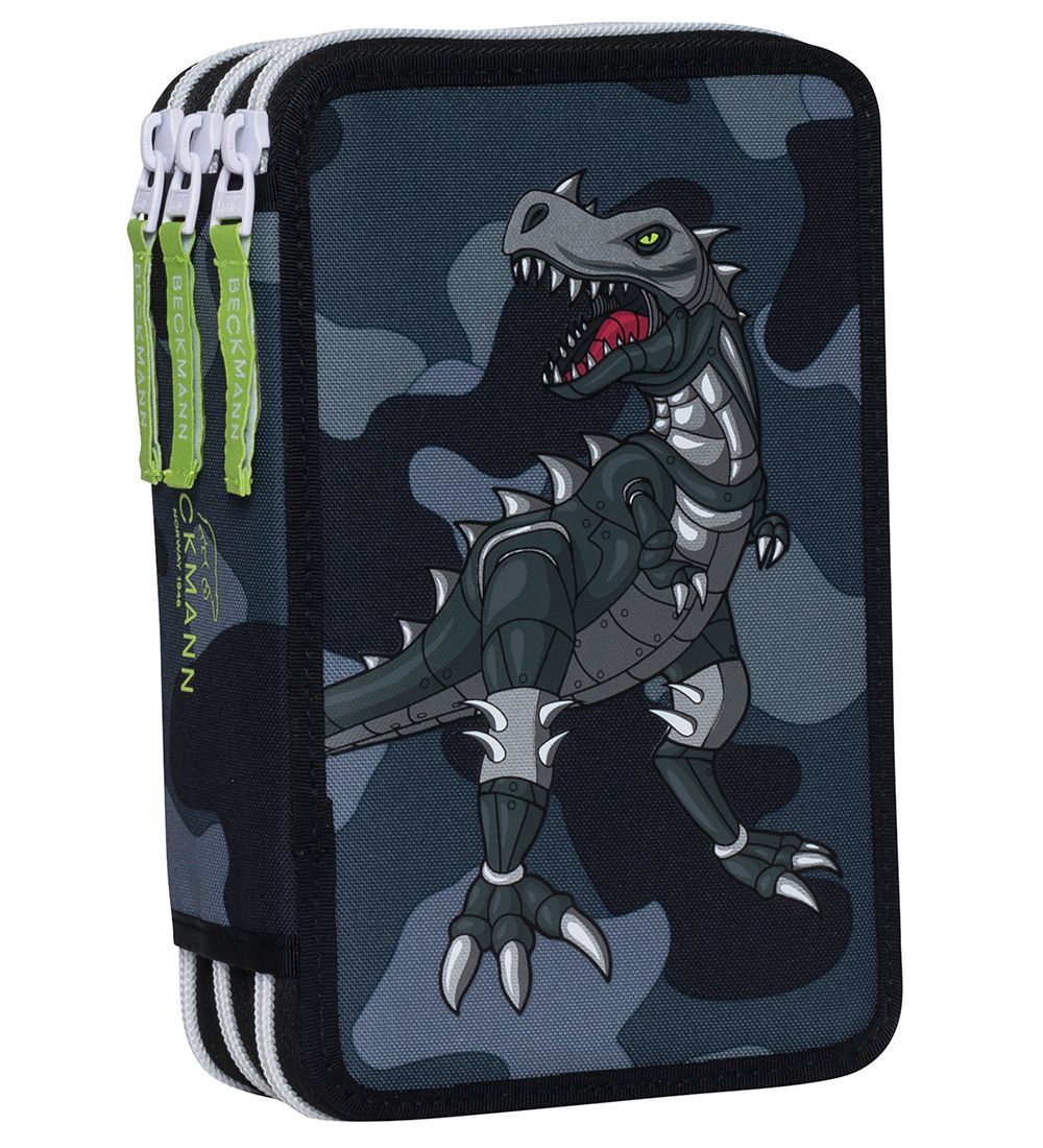 Beckmann Pencil Case w. Contents - Camo Rex