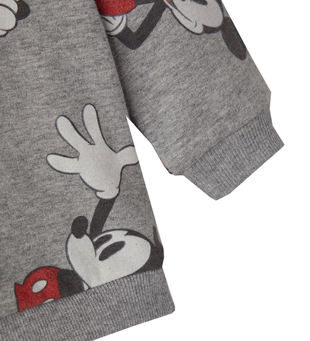 Sweat-shirt Name It - NbmMickey - Grey Melange