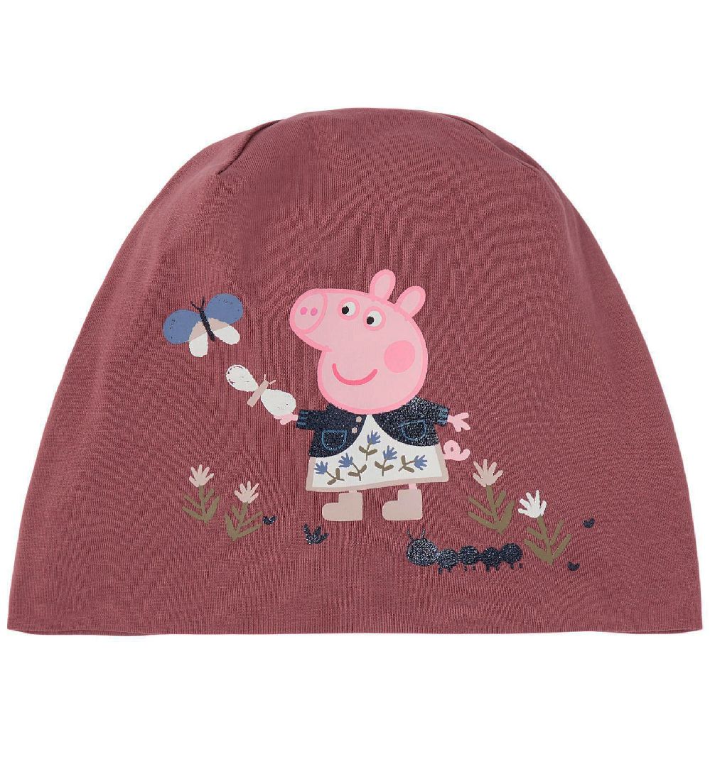 Name It Beanie - NmfPeppapig - Crushed Berry