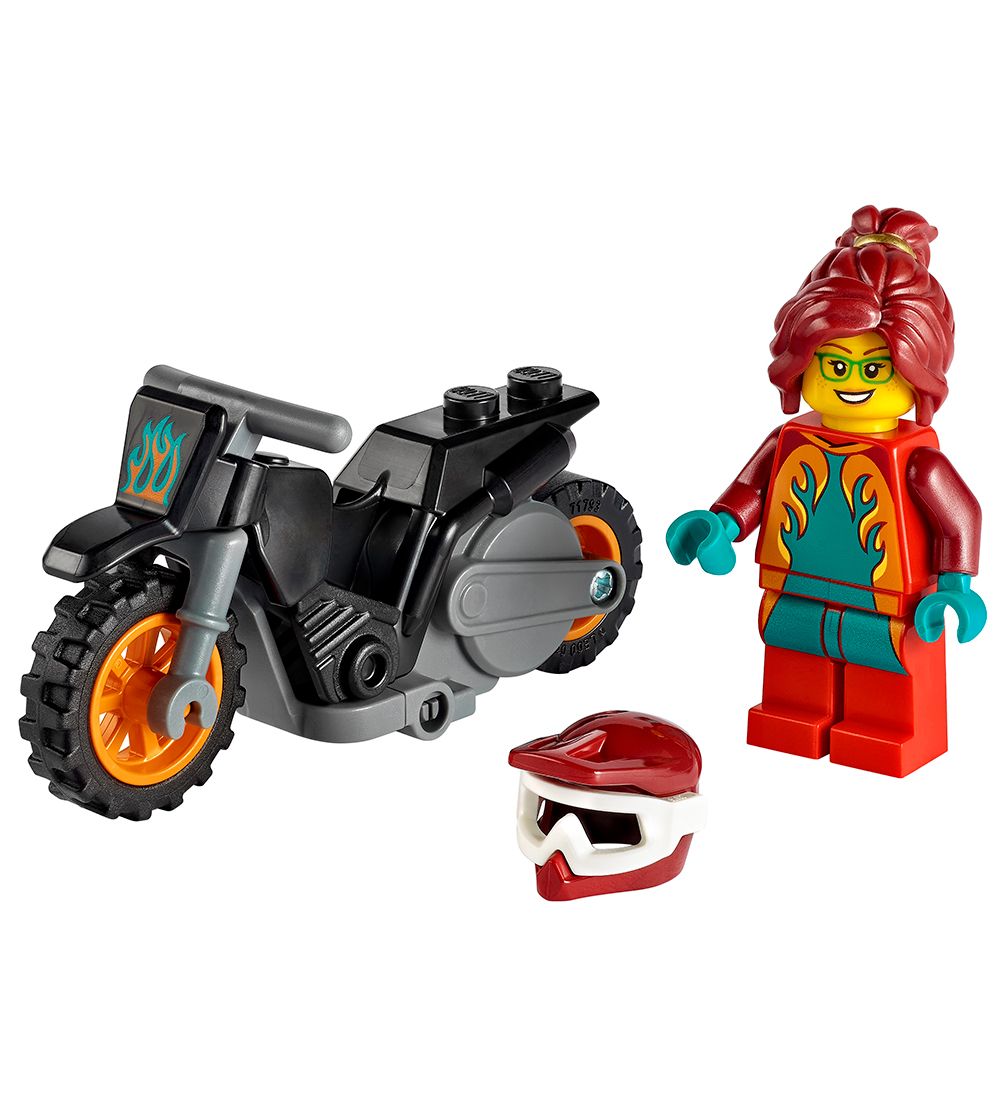 LEGO City Stuntz - Fire Stunt Bike 60311 - 11 Parts