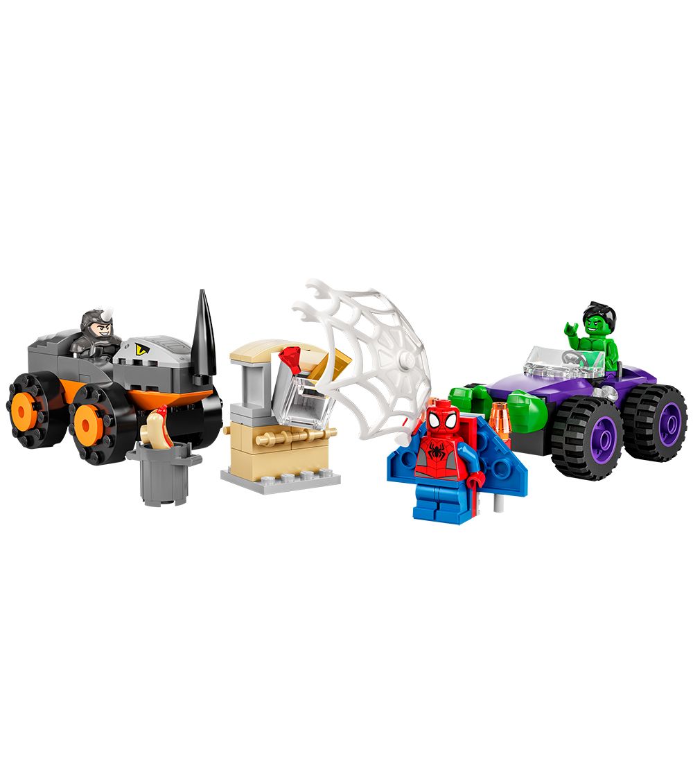 LEGO® Marvel Spider-Man - Hulk vs. Rhino Truck Showdown 10782 -