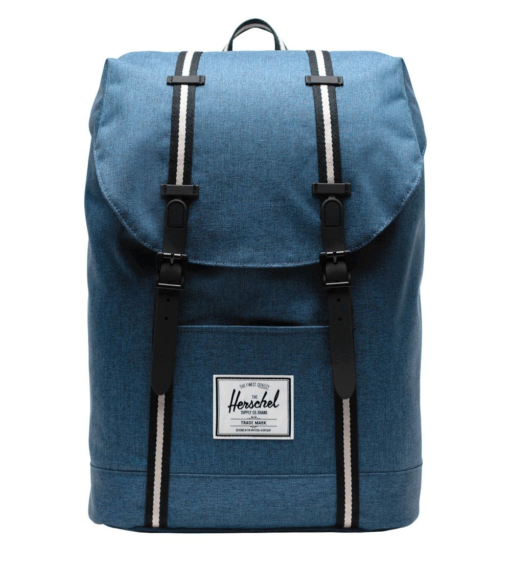 Herschel Backpack - Retreat 600D - Ensign Blue Crosshatch