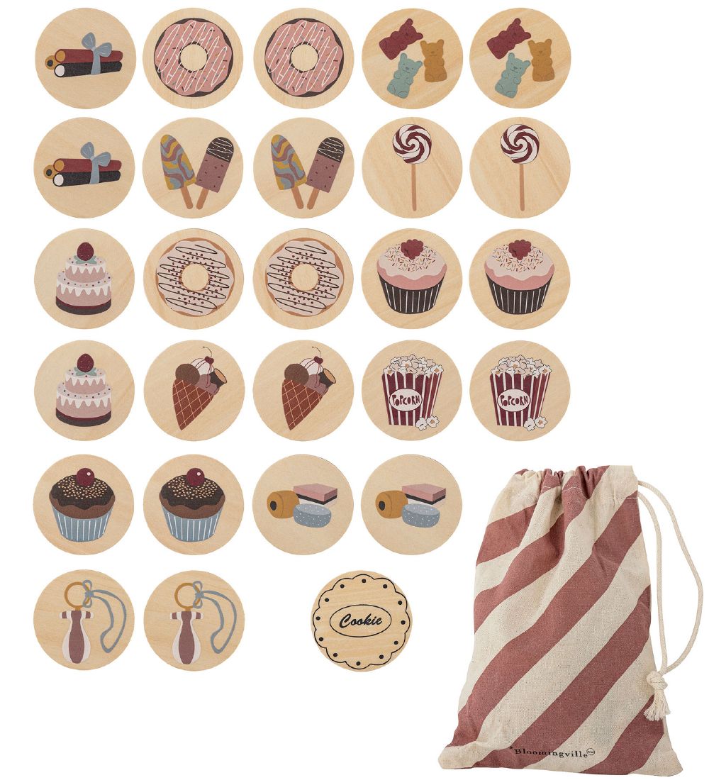 Bloomingville Memory Games - Sesse - Natural