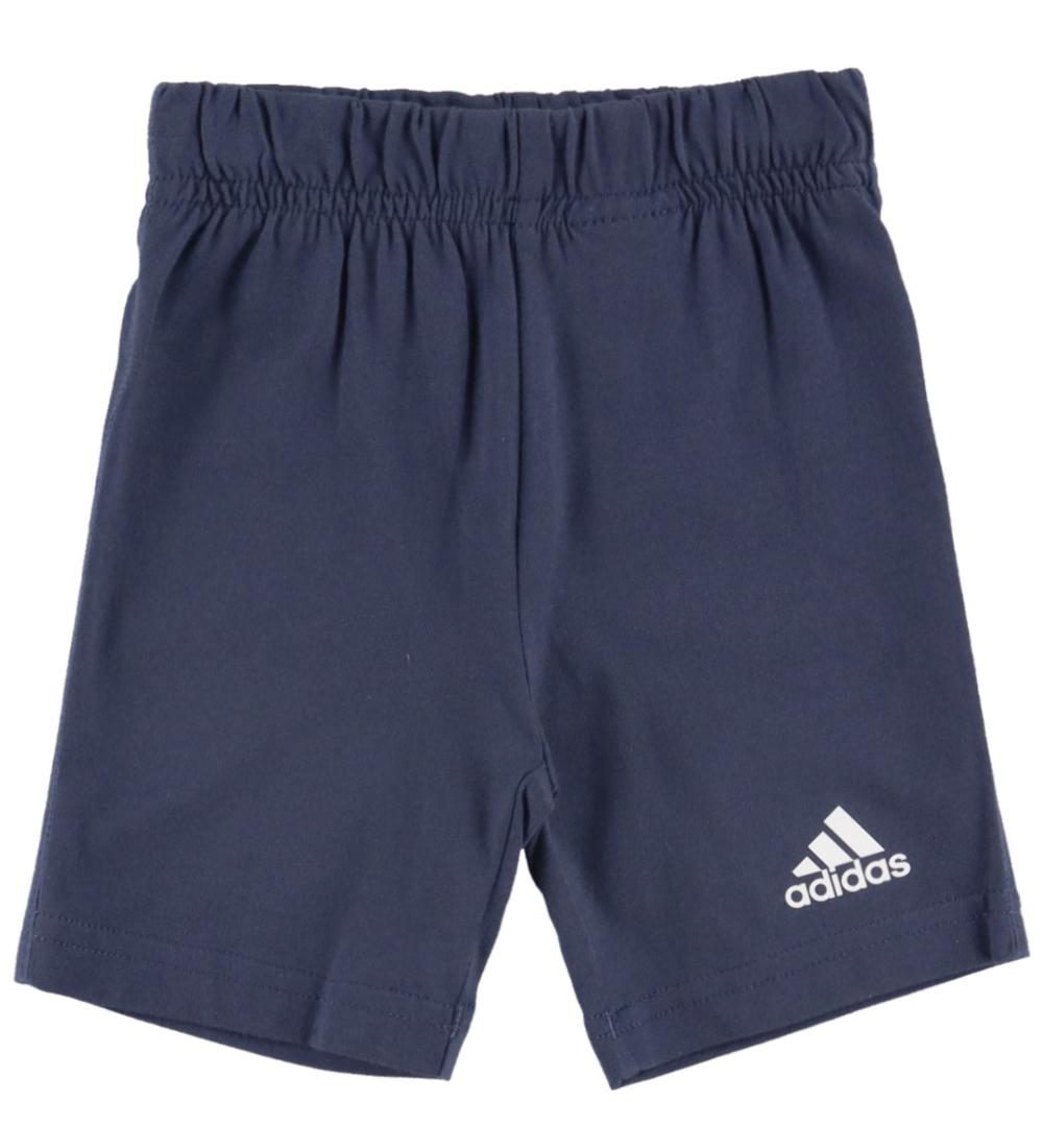 adidas Performance Set - T-shirt/Shorts - Royal Blue/White