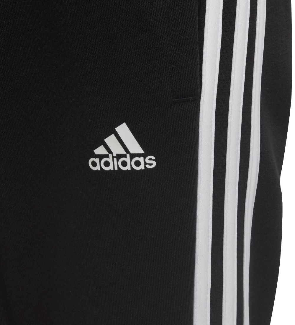 adidas Performance Sweatpants - 3-Stripes - Black/White