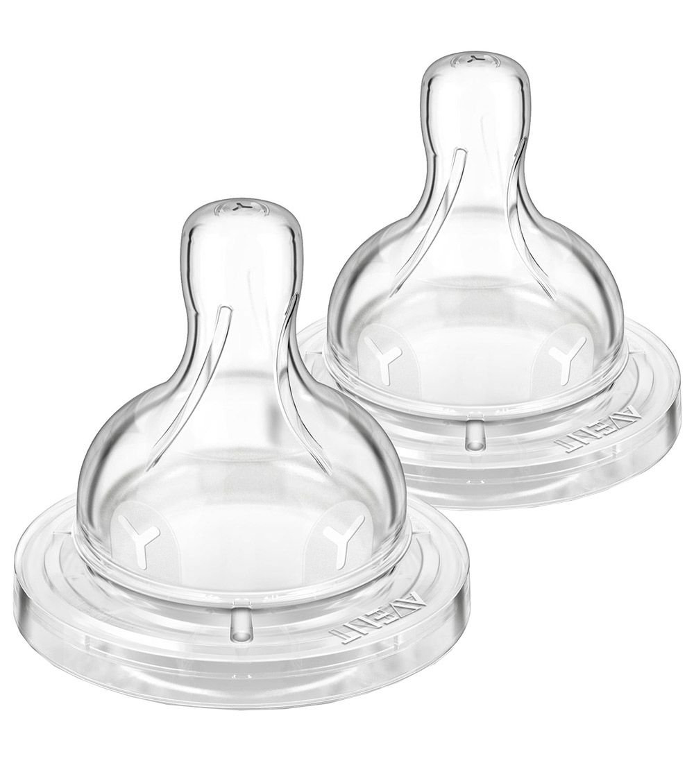 Tétines de Biberon Philips Avent - 2 Pack - Anti-colic/Classic+