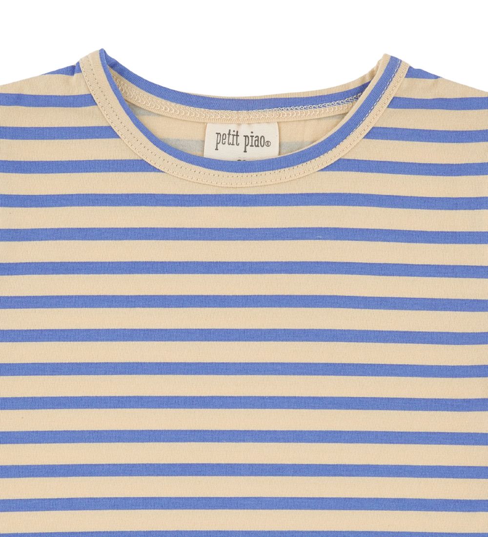 Petit Piao T-Shirt - Baggy - Blue Wolk Striped