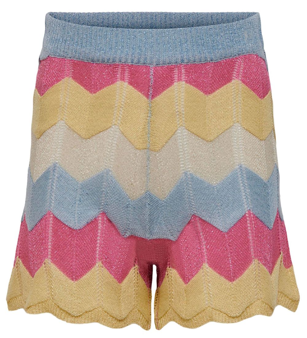 Kids Only Shorts - Strick - Blue - Kaschmirblau