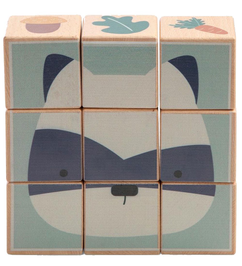 Sebra Block Puzzle - Wood - Woodland