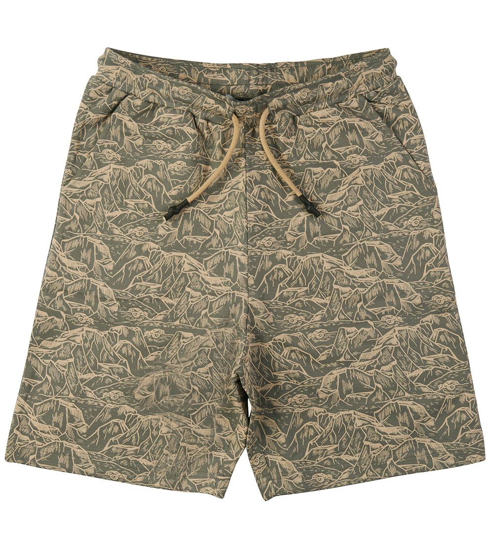 Cost:Bart Sweat Shorts - CBRasmus - Sedona Sage w. Mountains