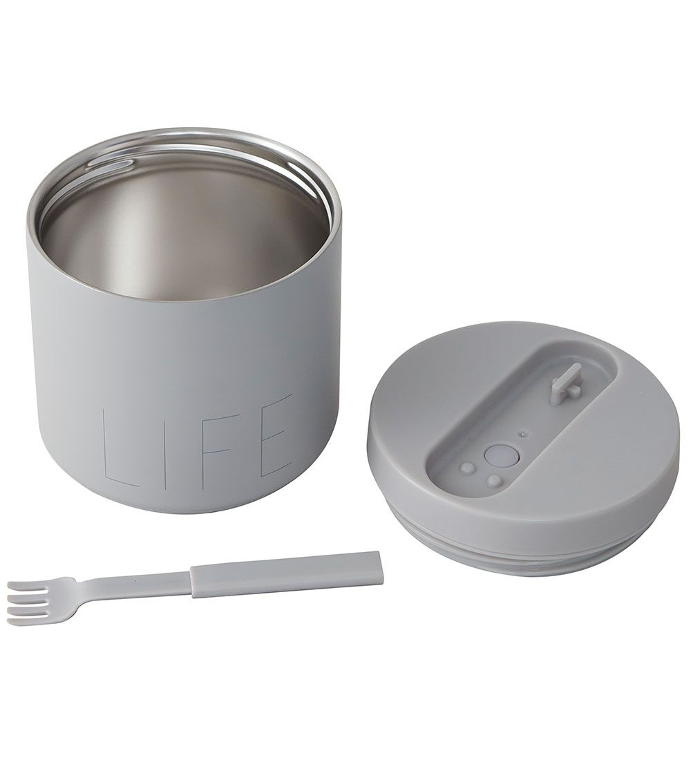 Design Letters Lunchbox w. Liningk - Thermo Lunch Box - Large -