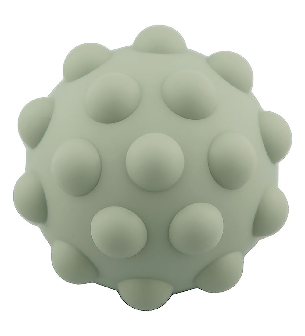 Balle Tiny Tot - Balle sensorielle en silicone - 10 cm - Sage