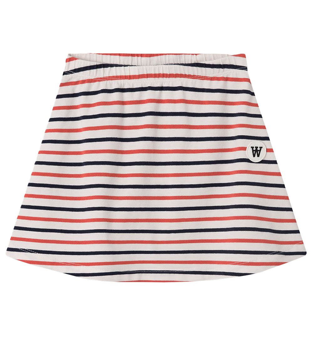 Wood Wood Skirt - Ida - Off-White Stripes