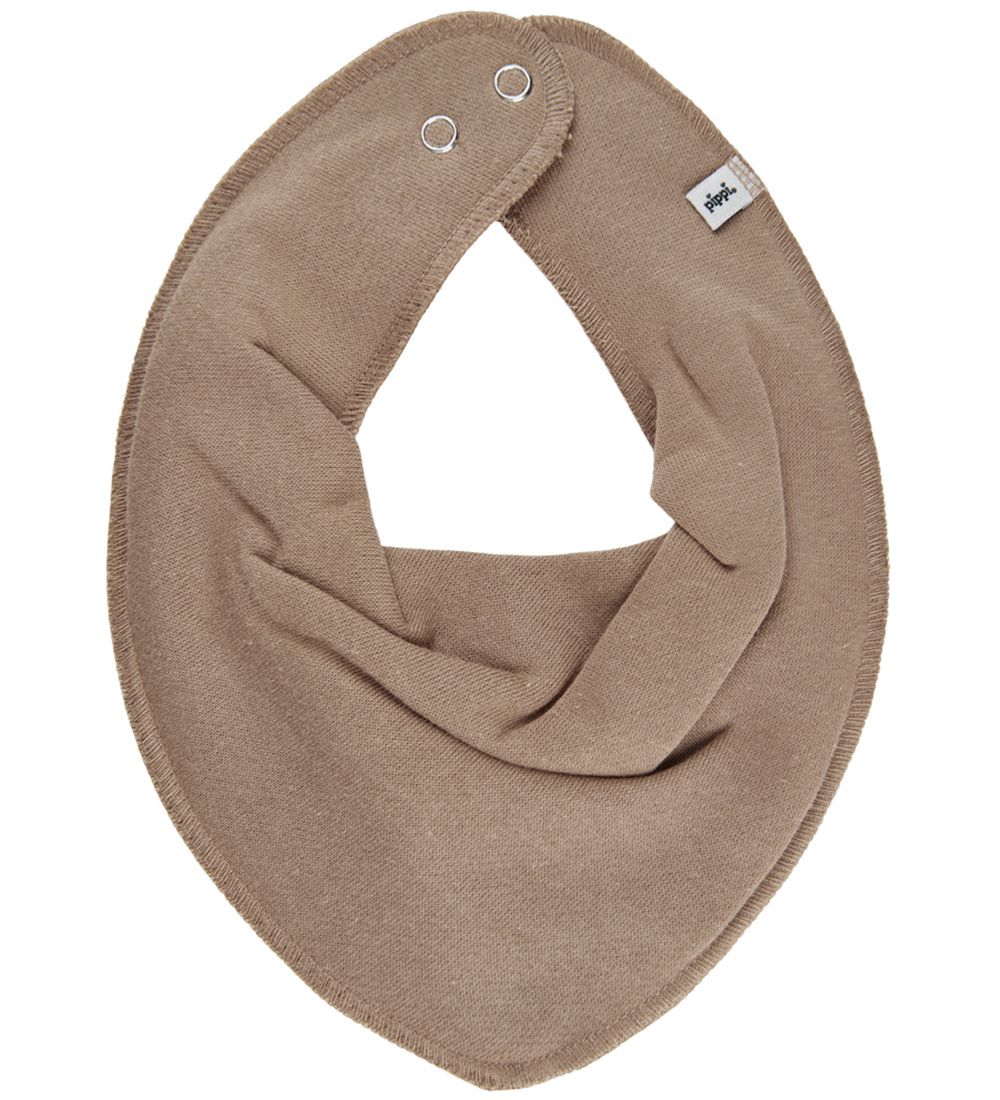 Pippi Teething Bib - Silver Mink