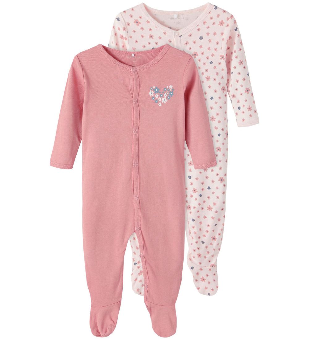 Name It Nightsuit - Noos - NbfNightsuit - 2-Pack - Rosette