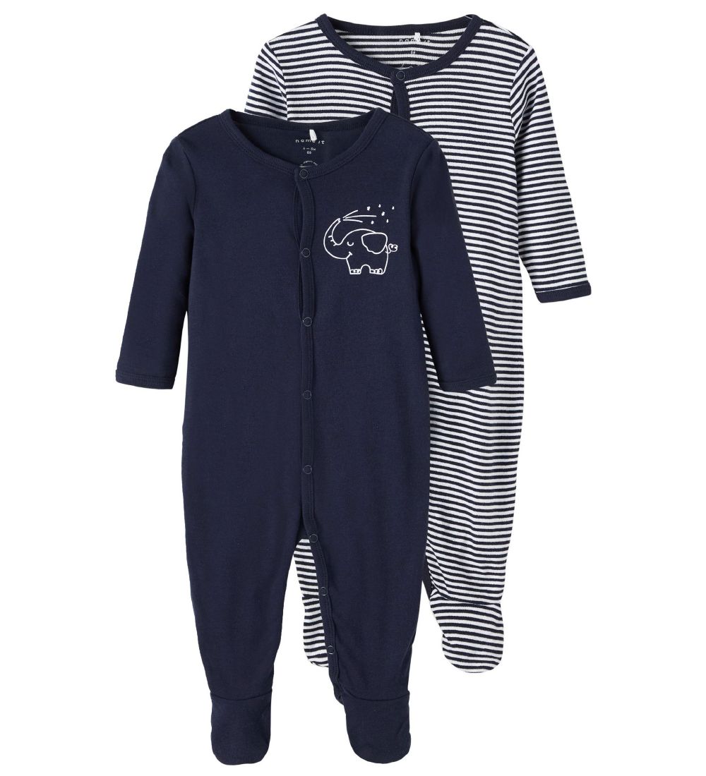 Name It Nightsuit - Noos - NbnNightsuit - 2-Pack - Dark Sapphire