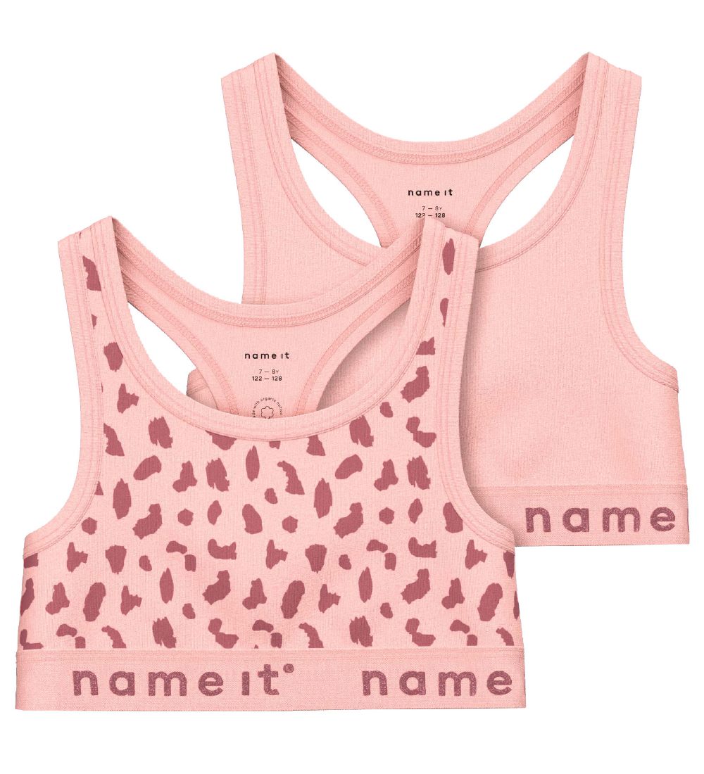 Name It Top - Noos - NkfShort - 2-Pack - Strawberry Cream