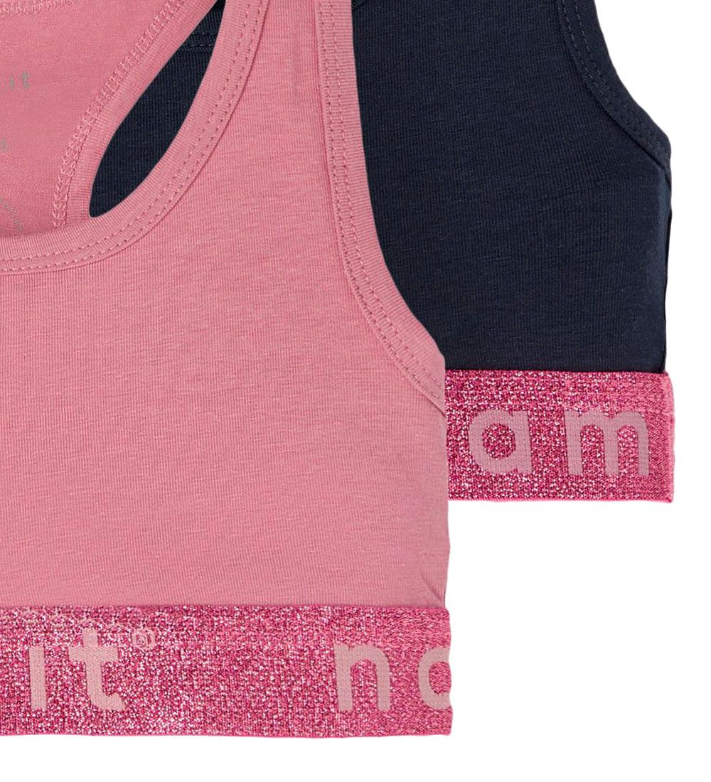 Name It Top - Noos - NkfShort - 2-Pack - Heather Rose w/Dark Sap