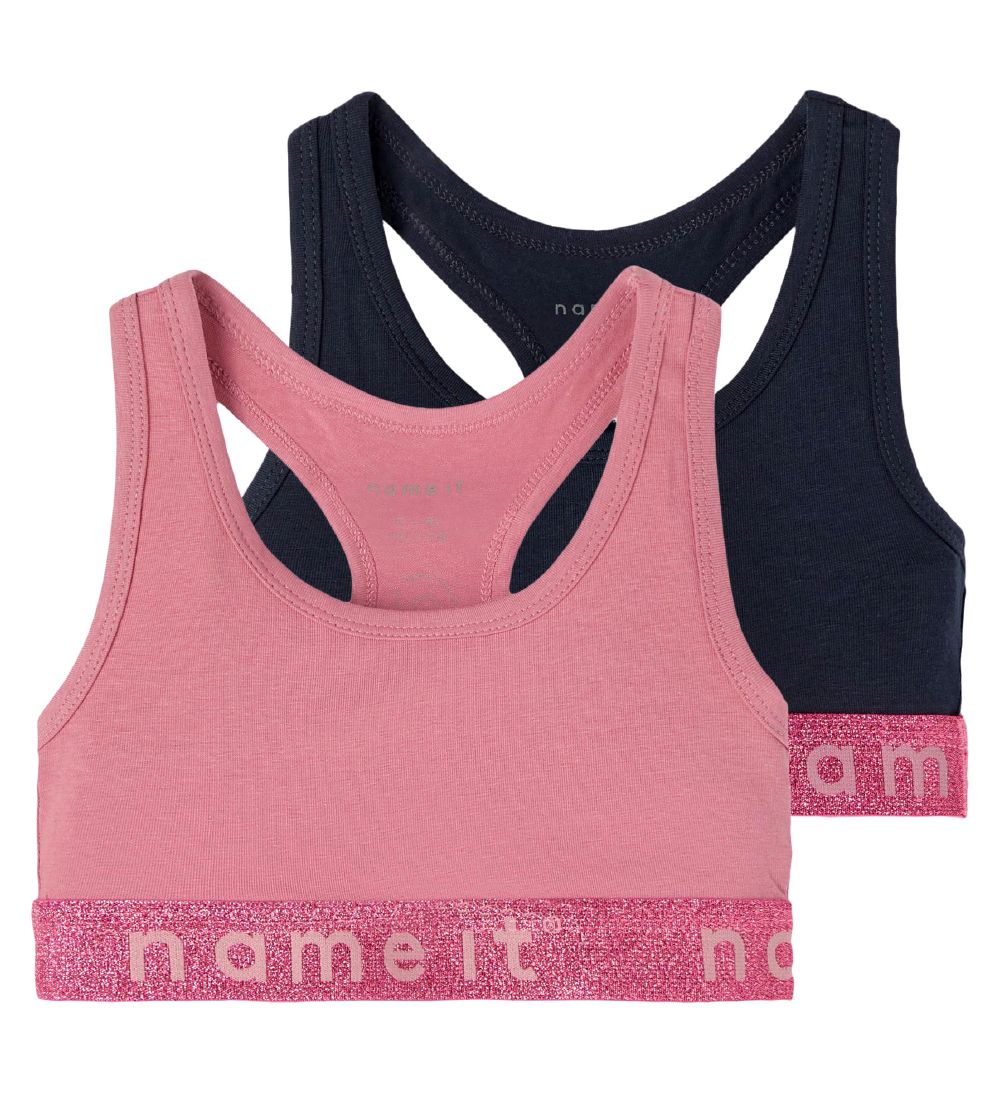 Name It Top - Noos - NkfShort - 2-Pack - Heather Rose w/Dark Sap