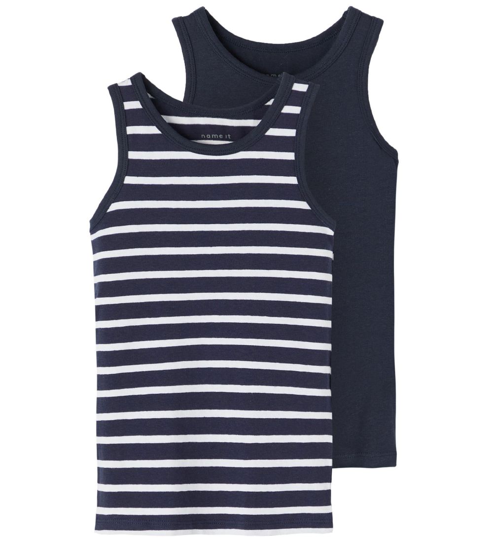 Name It Undershirt - Noos - NkmTank - 2-Pack - Dark Sapphire