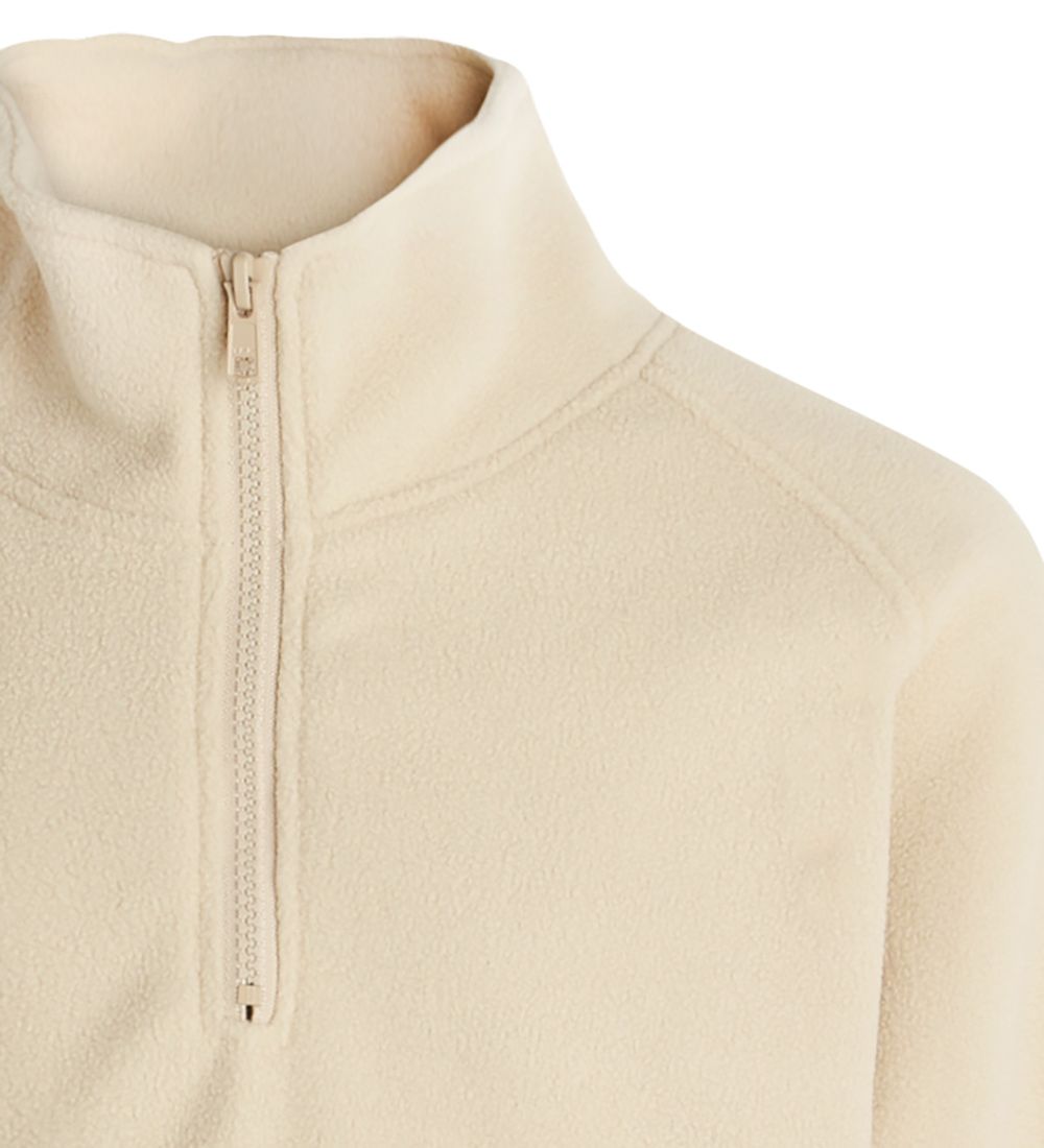 Grunt Fleece Jumper - Darby - Off White