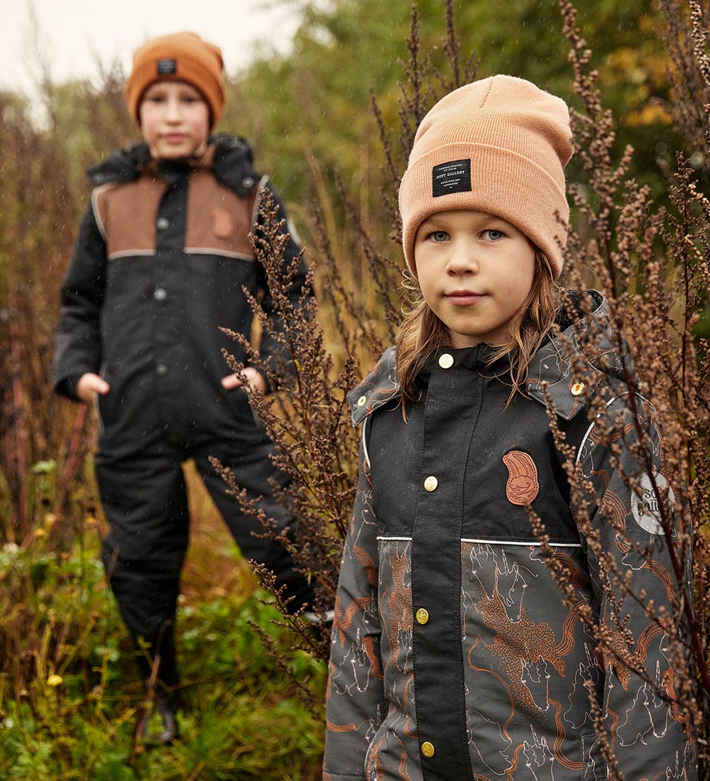 Soft Gallery Beanie - Knitted - SgIsto - Dusty Coral