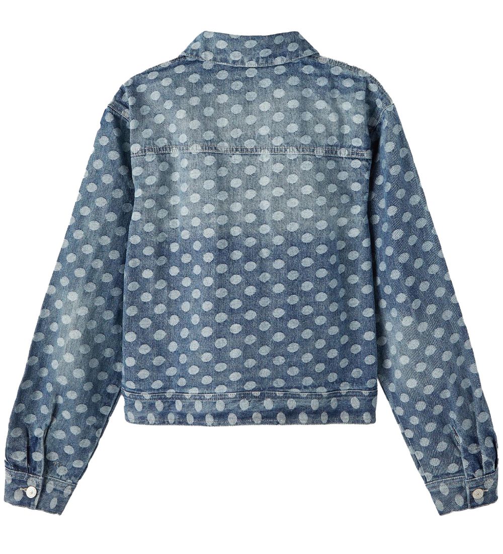 LMTD Denim Jacket - NlfDotizza - Medium Blue Denim