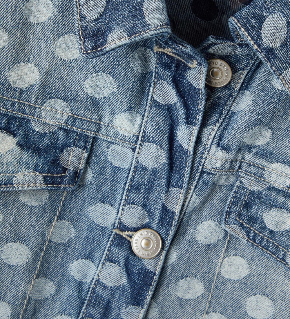 LMTD Denim Jacket - NlfDotizza - Medium Blue Denim