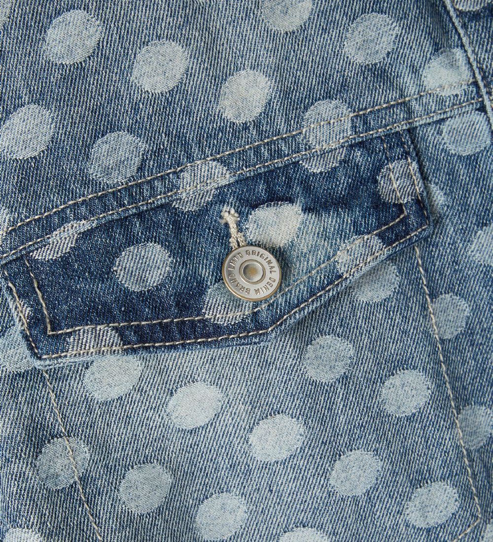 LMTD Denim Jacket - NlfDotizza - Medium Blue Denim