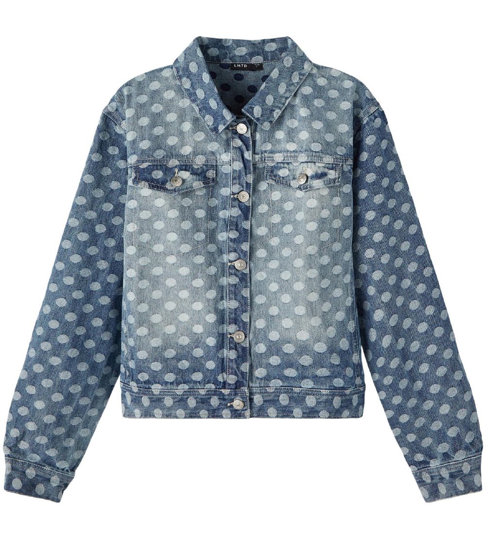 LMTD Denim Jacket - NlfDotizza - Medium Blue Denim