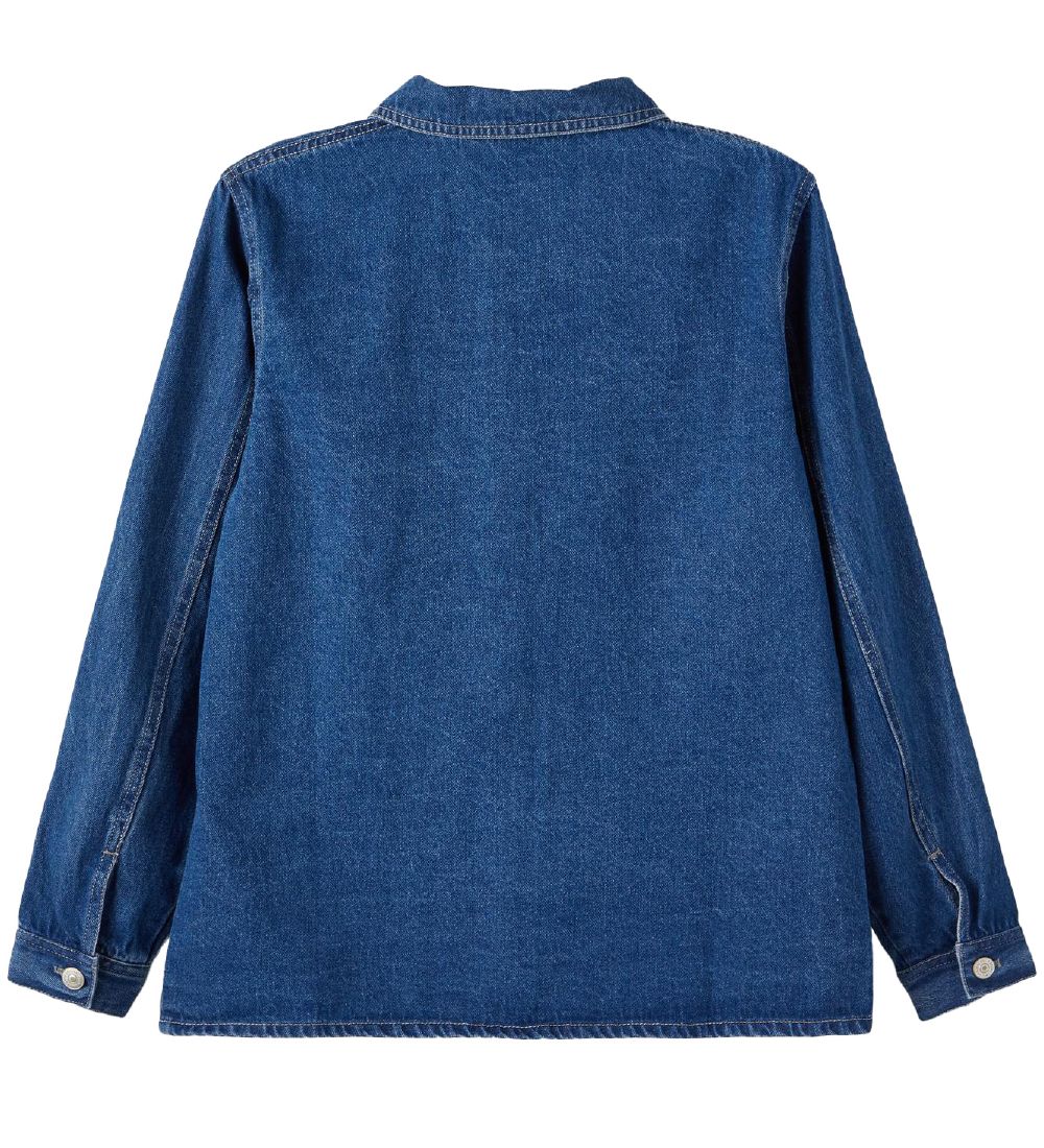 LMTD Farkkupaita - NlmLock - Medium+ Blue Denim