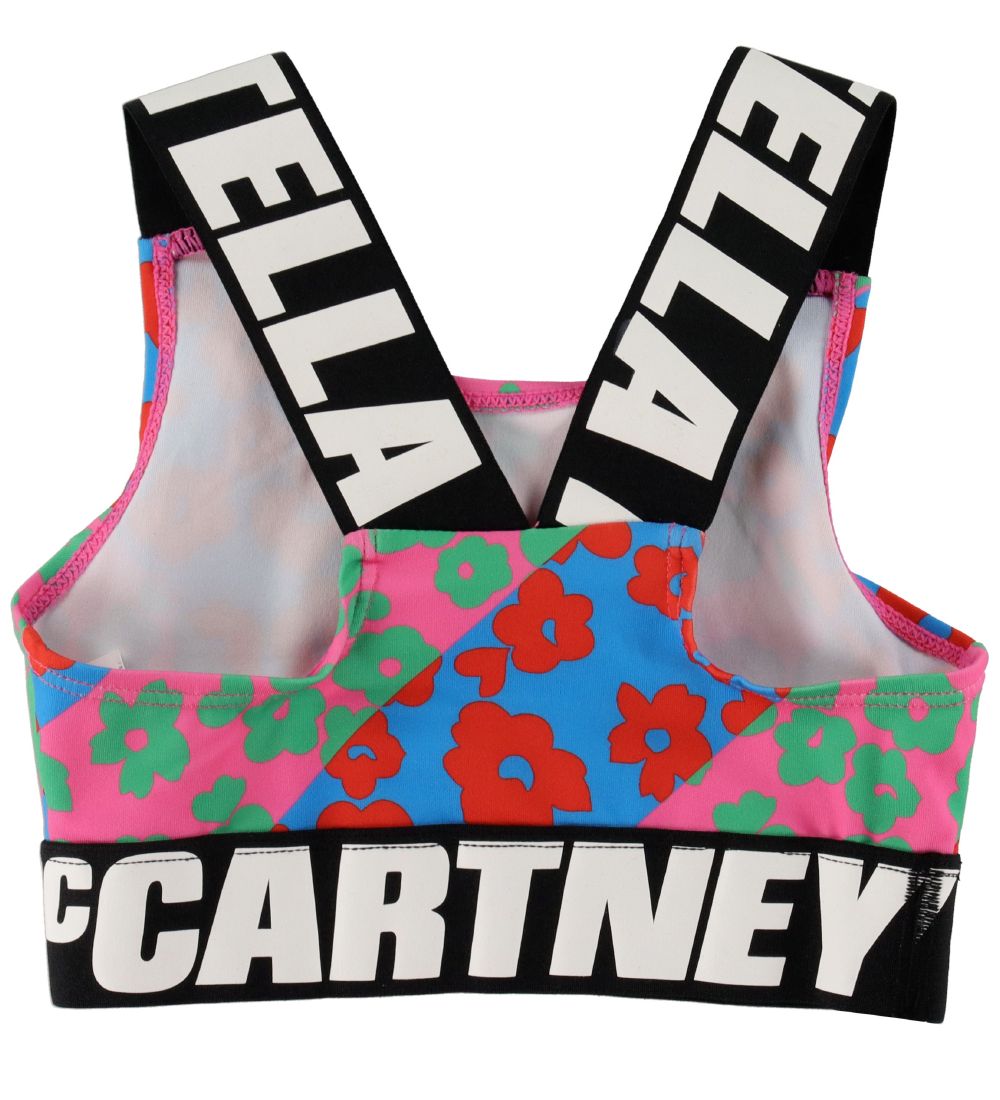 Stella McCartney Kids Sports Bra top - Multicolour w. Flowers