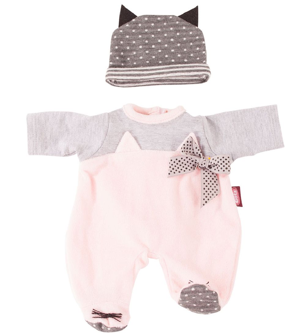 Götz Doll Clothes - Overall - Jumpsuit - Cozy CAT