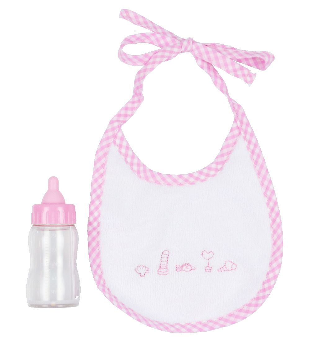 Götz Doll Accessories - Bib/Feeding Bottle