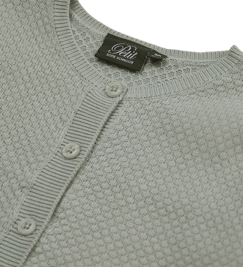Petit by Sofie Schnoor Cardigan - Knitted - Dusty Blue