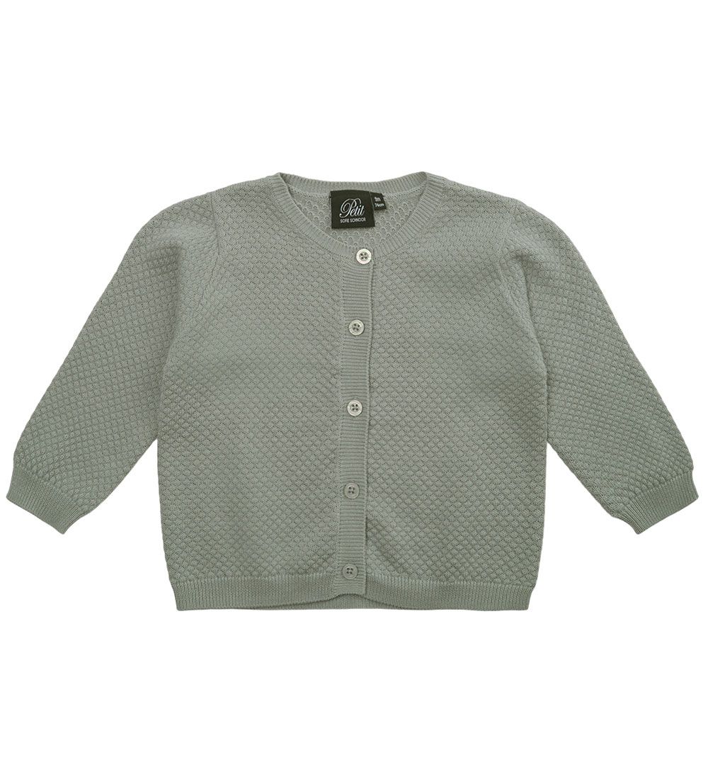 Petit by Sofie Schnoor Cardigan - Knitted - Dusty Blue