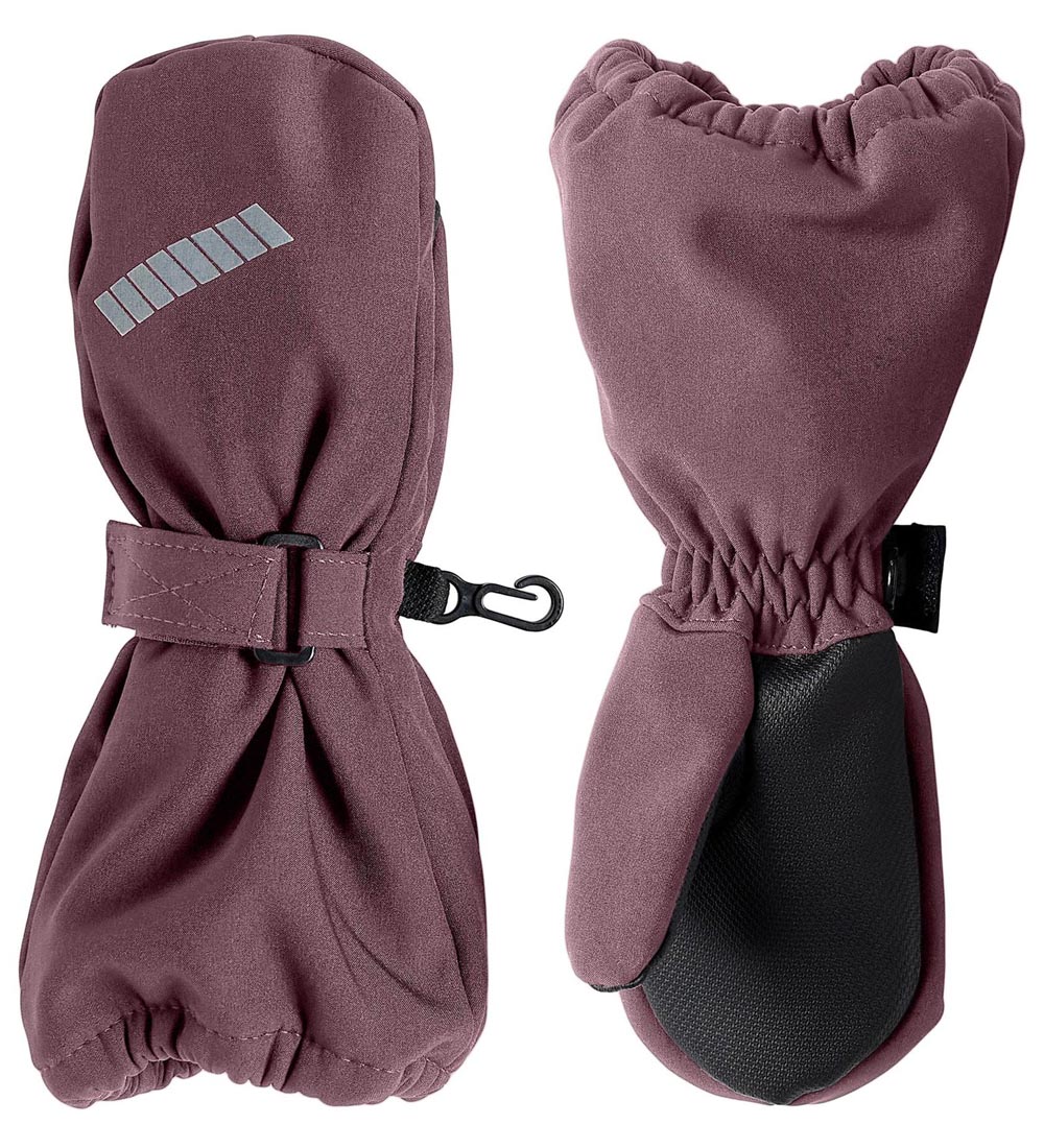 Name It Softshell gloves with. Fleece - Noos - NmnAlfa - Nocturn