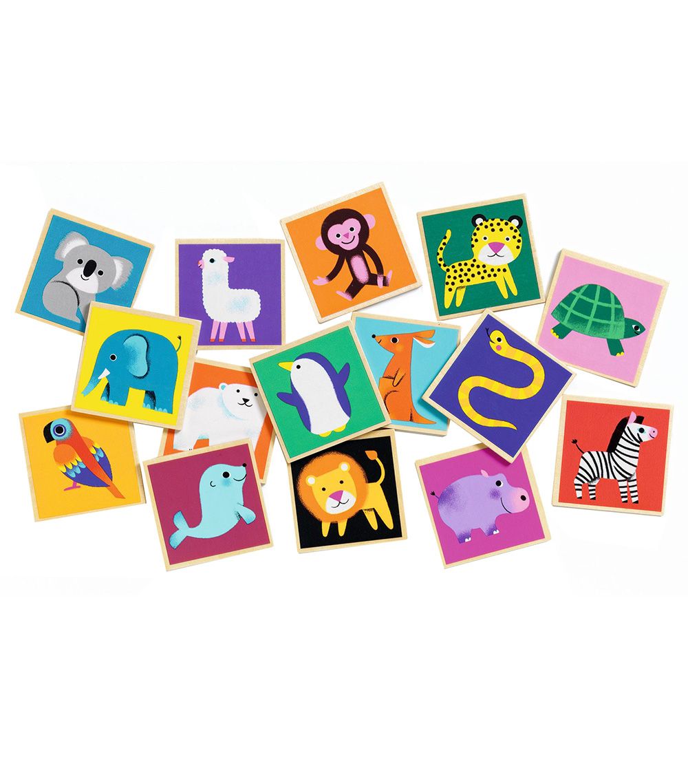 Djeco Memory Game - Memo Wood