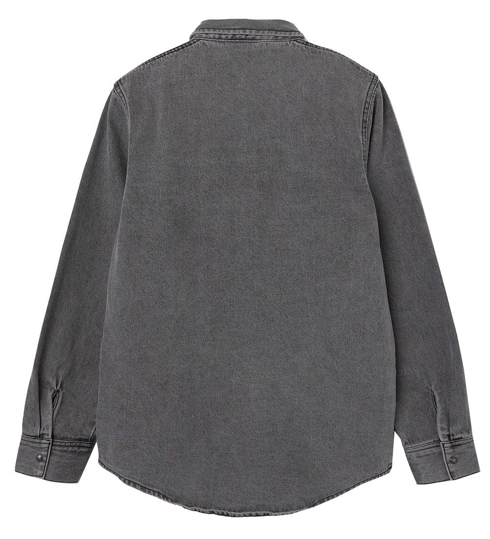 LMTD Overhemd - NlmGrizza - Light Grey Denim