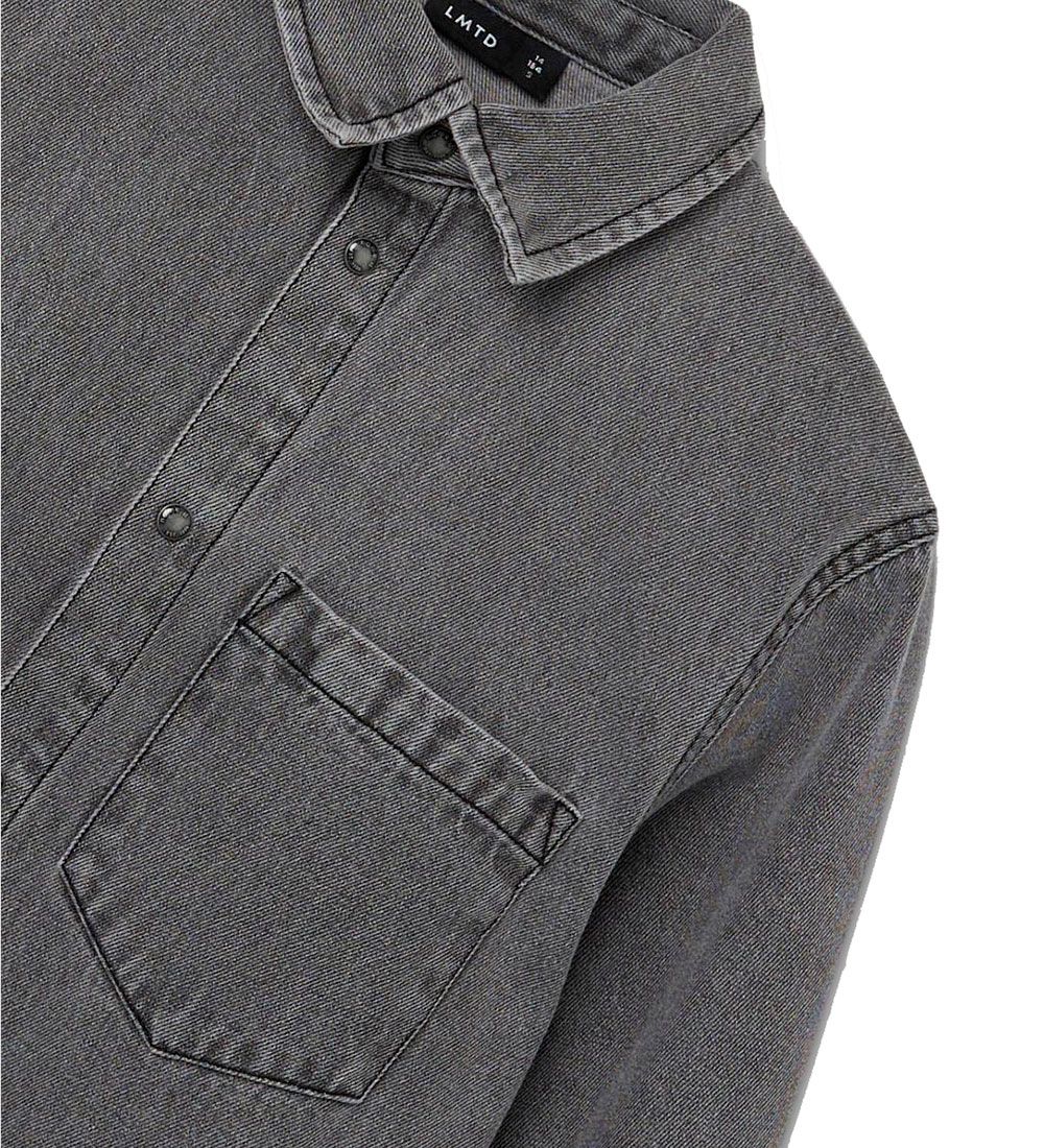 LMTD Overhemd - NlmGrizza - Light Grey Denim