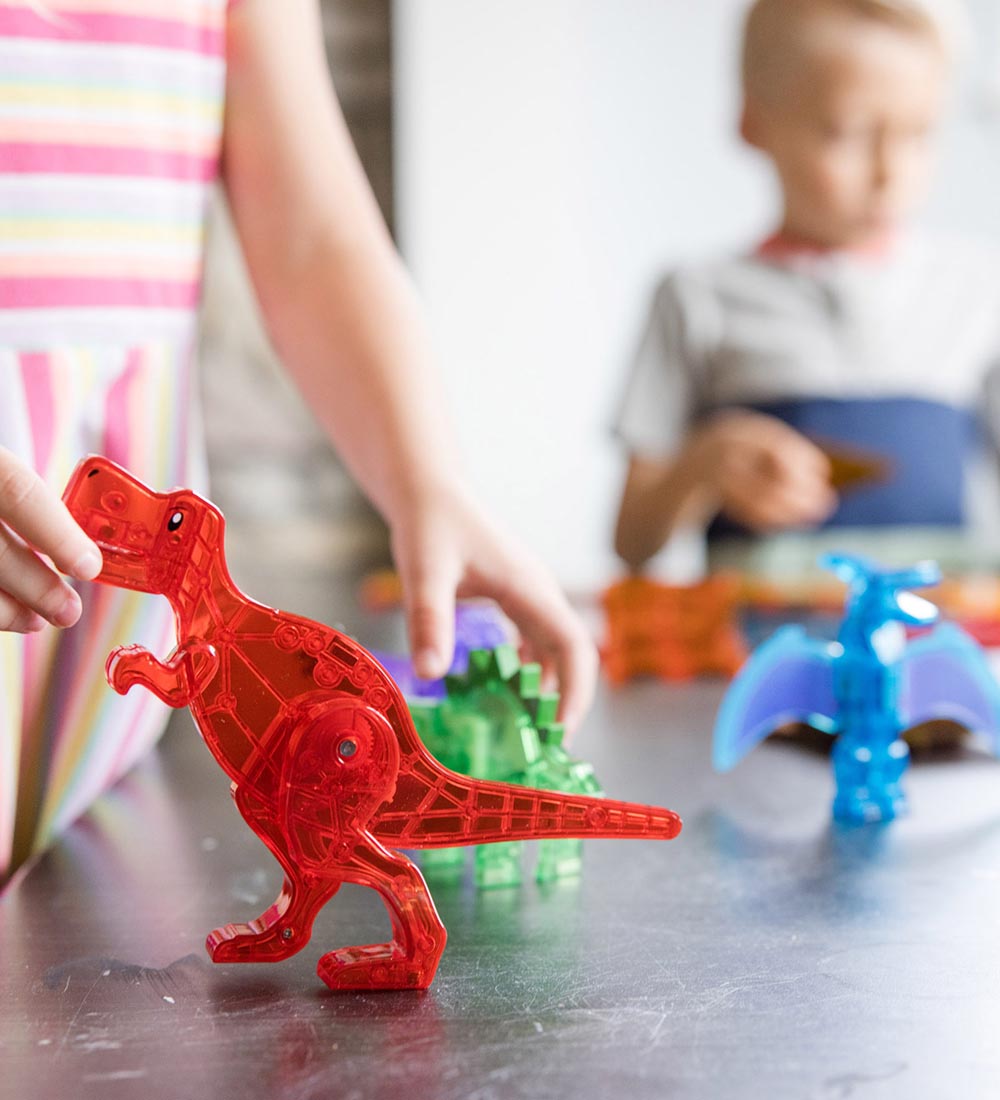Magna-Tiles Magnet set - 40 Parts - Dino World