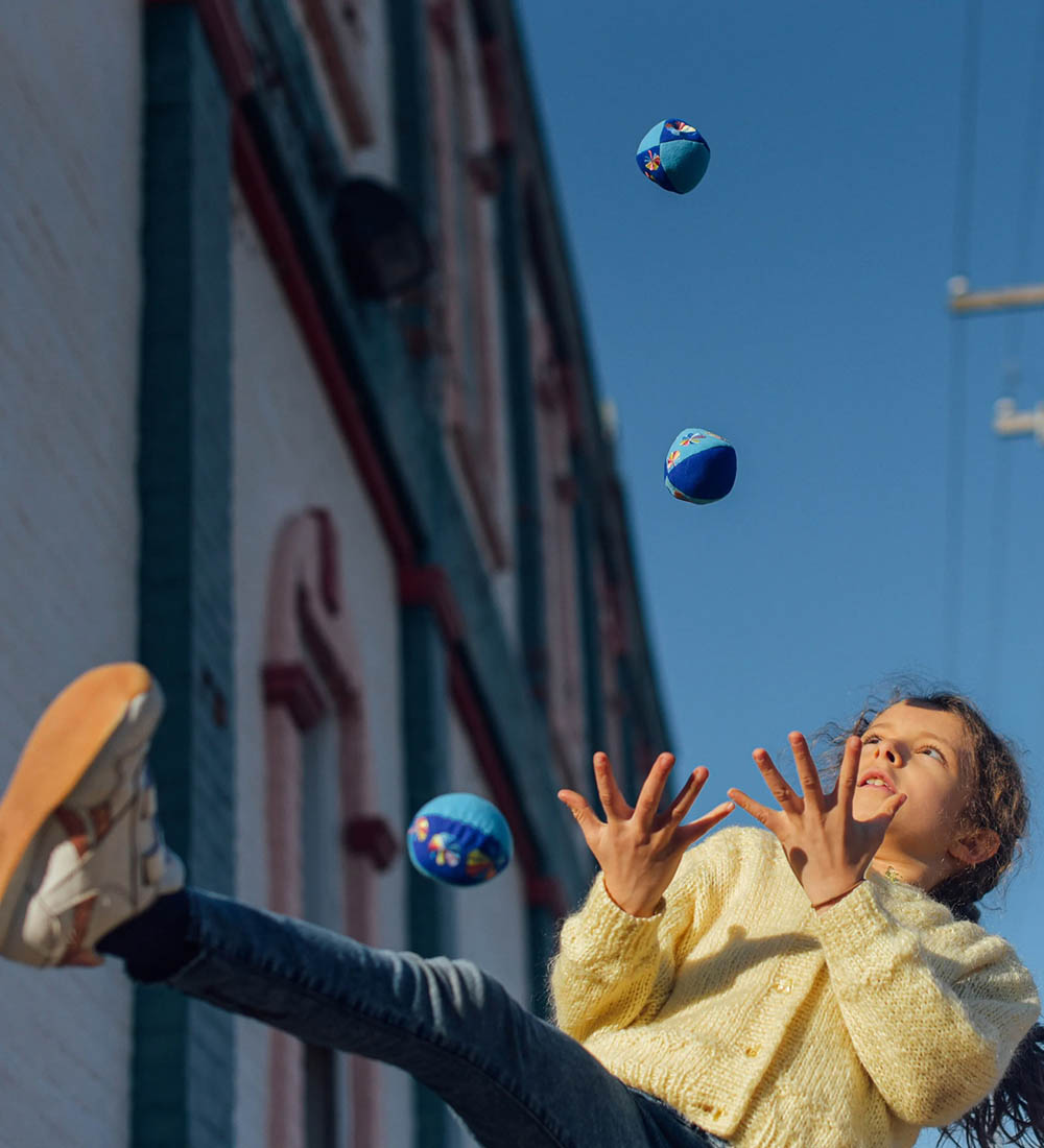 Eeboo Jungle Balls - Blue