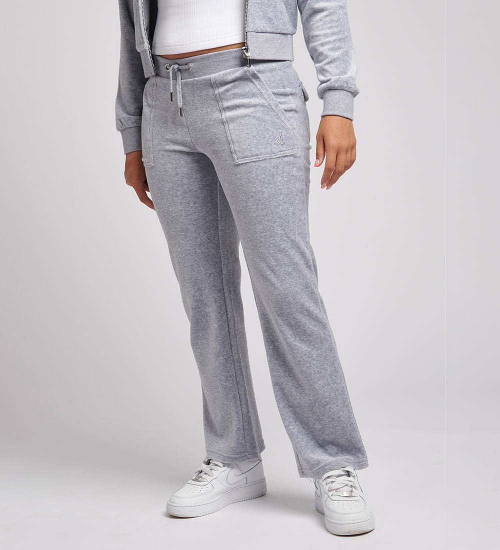 Juicy Couture Velourbyxor - Heather Grey