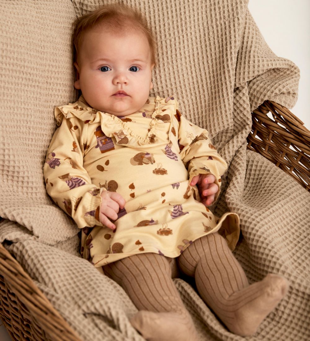 Bruuns Bazaar Bodysuit w. Skirt - Ava - Beige