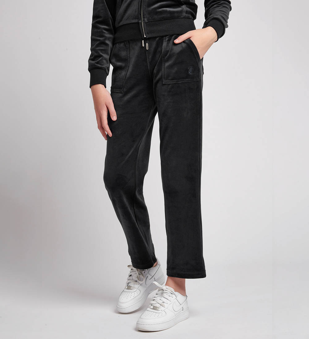 Juicy Couture Velourbyxor - Jet Black