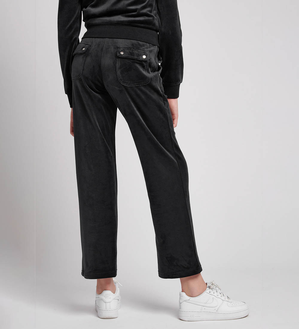 Juicy Couture Velourbyxor - Jet Black