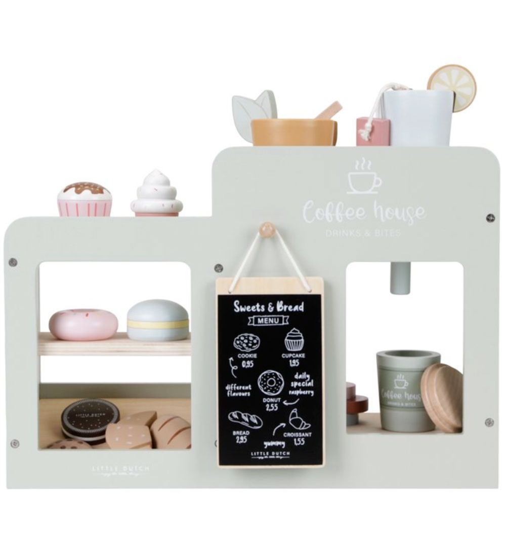 Little Dutch Houten Speelgoed - Café-Set
