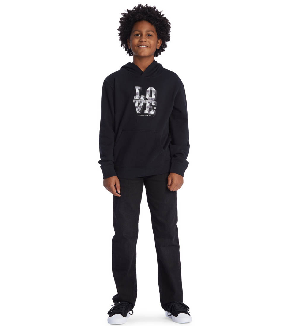 Sweat à Capuche DC - Blabac - Noir