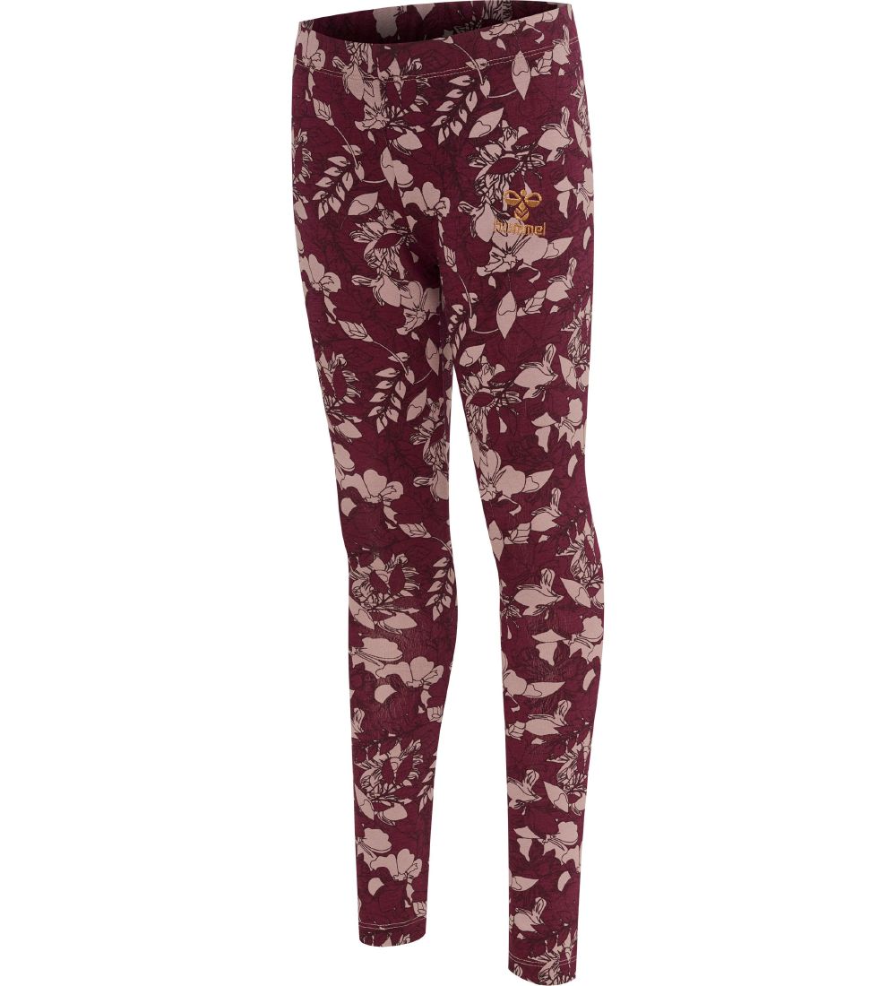 Hummel Leggings - hmlHazel - Winsor Wine